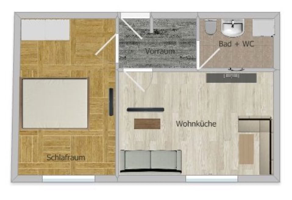 Appartement | Appartement Heidi - Rohrmoos / Obertal Skizze